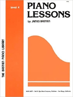 Piano Lessons Level 4 - James Bastien