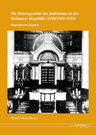 Die Heterogenität des Judentums in der Weimarer Republik (1918/1919–1933)