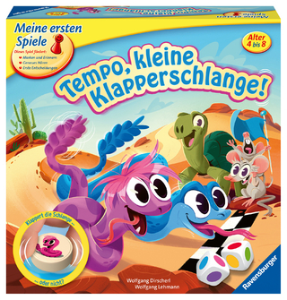 Tempo, kleine Klapperschlange! - Kinderspiel ab 4 Jahre