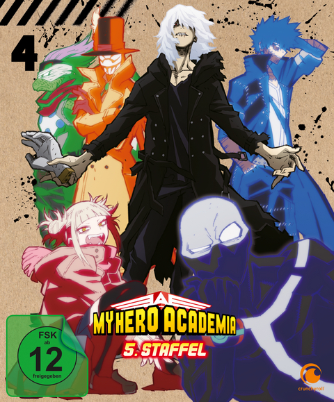 My Hero Academia - 5. Staffel - DVD Vol. 4 - Kenji Nagasaki