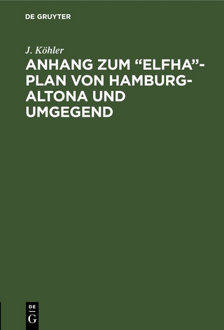 Anhang zum „Elfha“-Plan von Hamburg-Altona und Umgegend