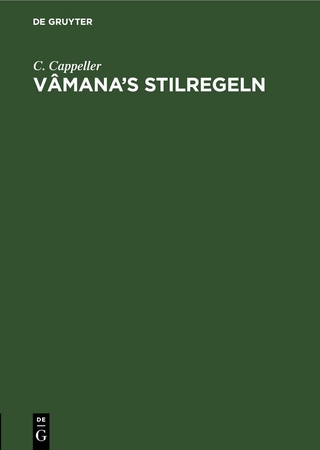 Vâmana’s Stilregeln