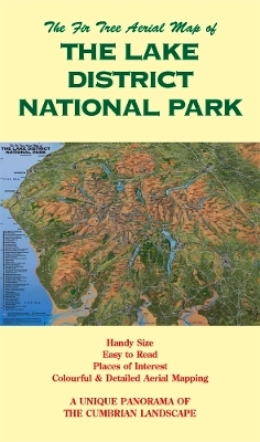 The Fir Tree Aerial Map of the Lake District National Park: Folded Version