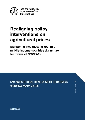 Realigning policy interventions on agricultural prices