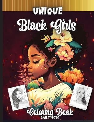 Unique Black Girls Coloring Book
