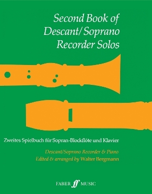 Second Book Of Descant/Soprano Recorder Solos - 