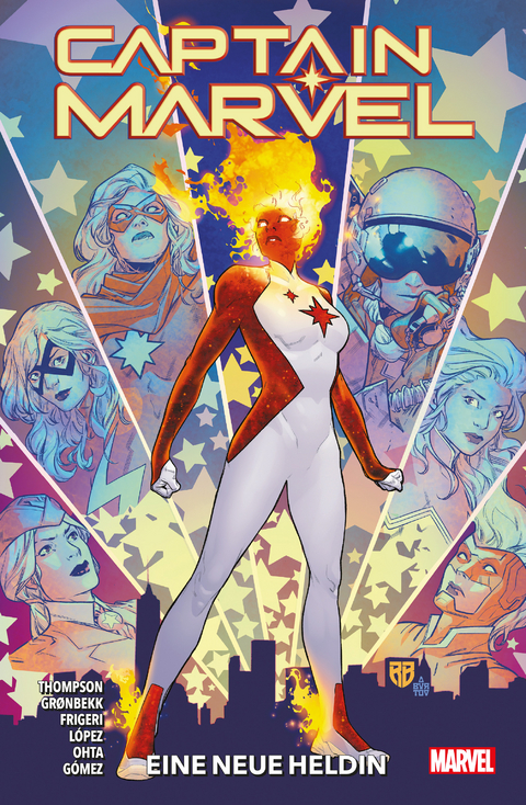 Captain Marvel - Neustart - Kelly Thompson, Juan Frigeri, Alvaro Lopez, Julius Ohta, Torunn Gronbekk, Carlos Gomez