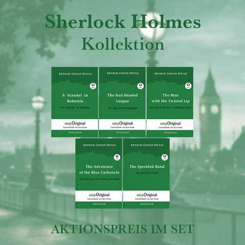 Sherlock Holmes Kollektion (B&uuml;cher + Audio-Online) - Lesemethode von Ilya Frank - Arthur Conan Doyle