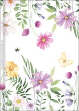 Notizbuch Spring, vegan - 