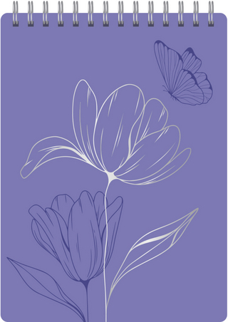 Notizblock midi Spring, vegan