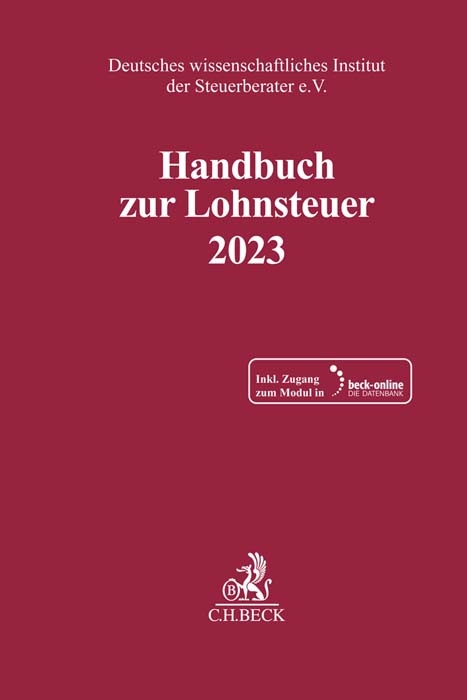 Handbuch zur Lohnsteuer 2023 - 