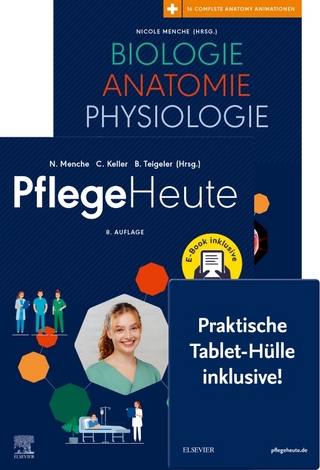 »Pflege Heute«, »Biologie Anatomie Physiologie« im Set, mit tabletcase