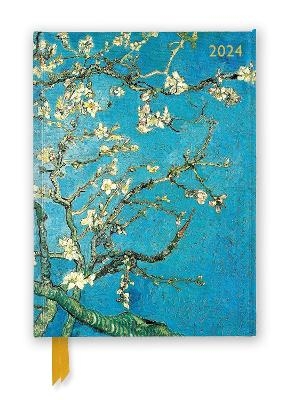 Vincent van Gogh: Almond Blossom 2024 Luxury Diary - Page to View with Notes - 