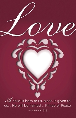 Love Paper Art Advent Bulletin (Pkg of 50)