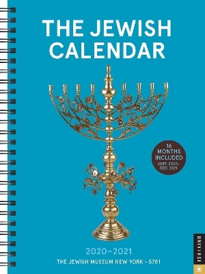 The Jewish Calendar 16-Month 2020-2021 Engagement Calendar - New York The Jewish Museum
