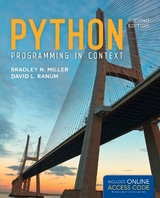 Python Programming in Context - Miller, Bradley N.; Ranum, David L.