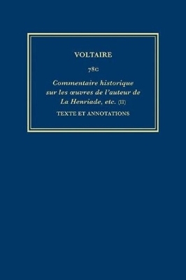 &OElig;uvres compl&egrave;tes de Voltaire (Complete Works of Voltaire) 78C -  Voltaire