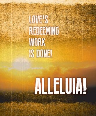 Alleluia! Easter Images Bulletin, Large (Pkg of 50)