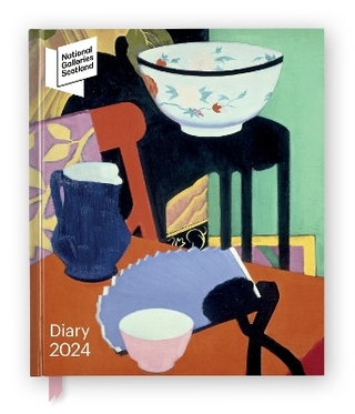 National Galleries Scotland 2024 Desk Diary - Week to View, Illustrated on every page