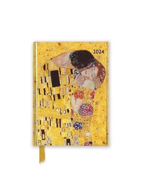 Gustav Klimt: The Kiss 2024 Luxury Pocket Diary - Week to View