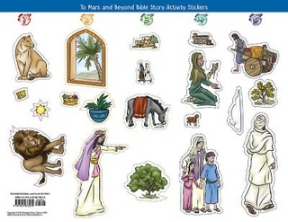 VBS 2019  Bible Story Activity Stickers (Pkg of 6)