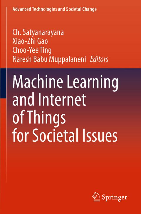 Machine Learning and Internet of Things for Societal Issues - 