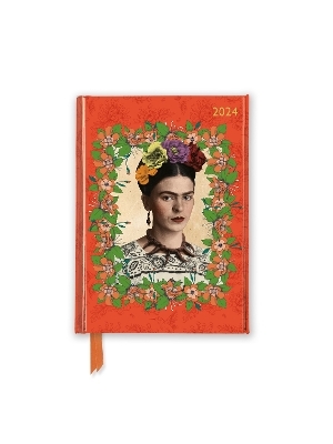 Frida Kahlo 2024 Luxury Pocket Diary - Week to View - 