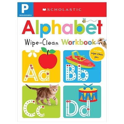 Pre-K Alphabet Wipe-Clean Workbook: Scholastic Early Learners (Wipe-Clean) -  Scholastic