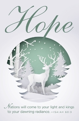 Hope Paper Art Advent Bulletin (Pkg of 50)