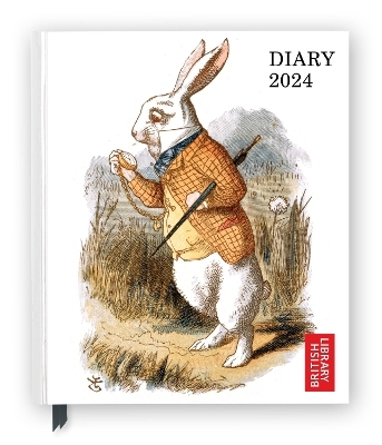 British Library: Children's Illustrators 2024 Desk Diary - Week to View, Illustrated on every page - 