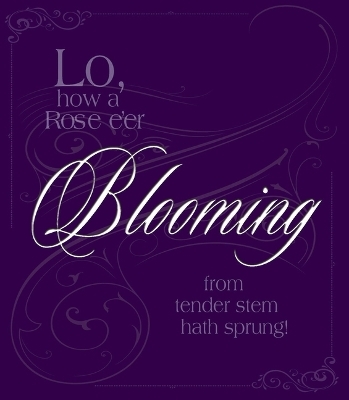 Blooming Advent Hymn Bulletin, Large (Pkg of 50)