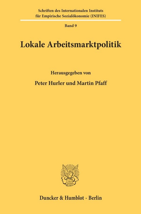 Lokale Arbeitsmarktpolitik. - 