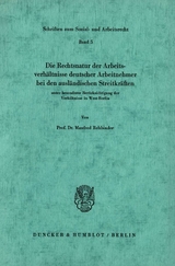 Die Rechtsnatur der Arbeitsverh&auml;ltnisse deutscher Arbeitnehmer bei den ausl&auml;ndischen Streitkr&auml;ften unter besonderer Ber&uuml;cksichtigung der Verh&auml;ltnisse in West-Berlin. - Manfred Rehbinder