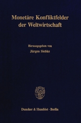 Monet&auml;re Konfliktfelder der Weltwirtschaft. - 