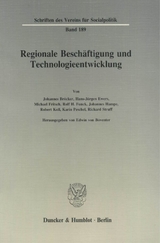 Regionale Besch&auml;ftigung und Technologieentwicklung. - 