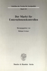 Der Markt f&uuml;r Unternehmenskontrollen. - 