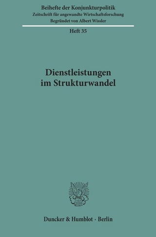 Dienstleistungen im Strukturwandel.