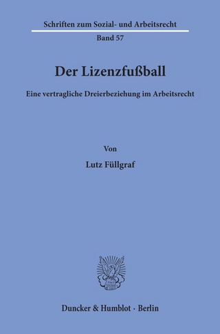 Der Lizenzfußball.