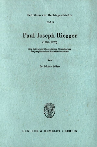 Paul Joseph Riegger (1705 - 1775).