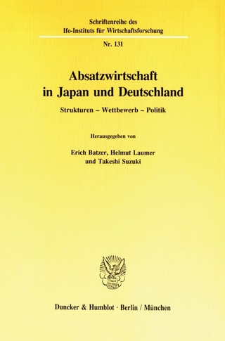 Absatzwirtschaft in Japan und Deutschland.