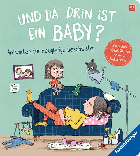 Und da drin ist ein Baby? Antworten f&uuml;r neugierige Geschwister - Sandra Grimm