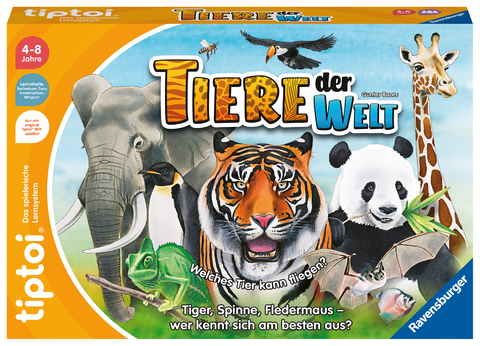 tiptoi&reg; Tiere der Welt - ab 4 Jahre - Gunter Baars