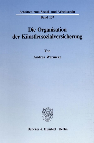 Die Organisation der Künstlersozialversicherung.