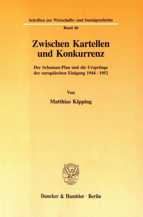 Zwischen Kartellen und Konkurrenz. - Matthias Kipping