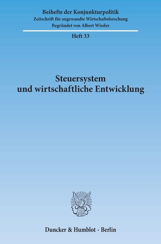 Steuersystem und wirtschaftliche Entwicklung.