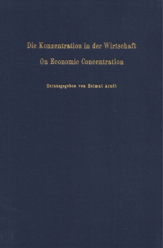 Die Konzentration in der Wirtschaft - On Economic Concentration.