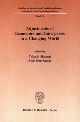 Adjustments of Economics and Enterprises in a Changing World. - 