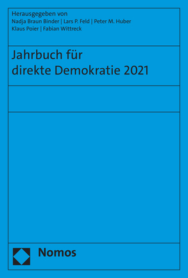 Jahrbuch f&uuml;r direkte Demokratie 2021 - 