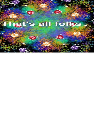 Dat Tütchen für dat Schnütchen / That's all folks