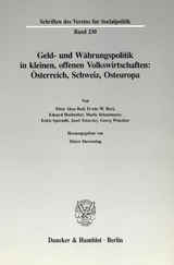 Geld- und W&auml;hrungspolitik in kleinen, offenen Volkswirtschaften. - 
